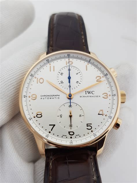 iwc portugieser rosegold|IWC portugieser chronograph.